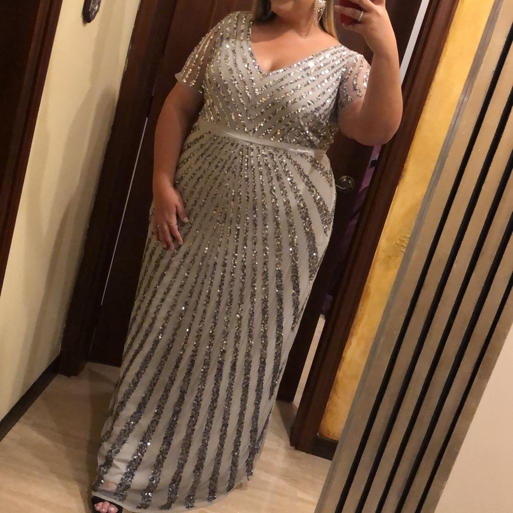 PLUS SIZE Couture Dress
